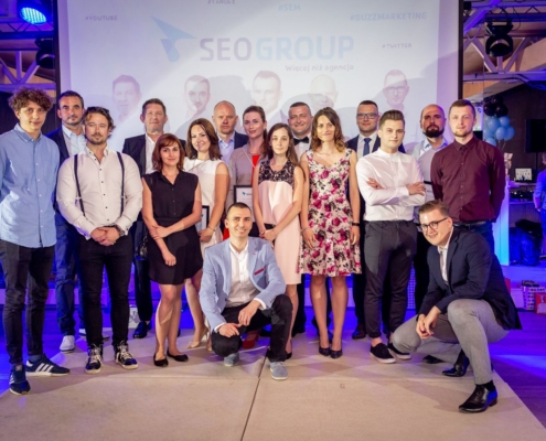 Dream Team podczas 10 urodzin SEOgroup w sopockiej Zatoce Sztuki