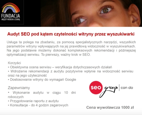 Audyt SEO pod kątem czytelności witryny przez wyszukiwarki