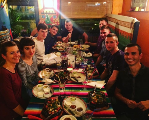 Dream Team SEOgroup po godzinach - Restauracja Pueblo