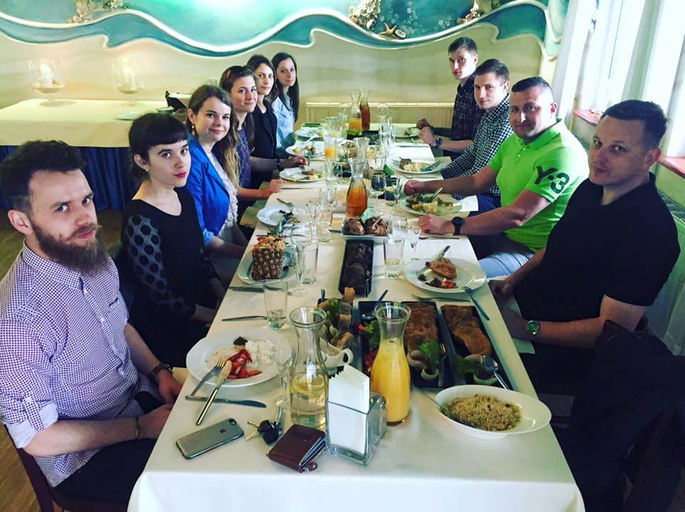 Impreza urodzinowa SEOgroup w gdańskiej restauracji Nautilus