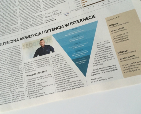 SEOgroup we wrześniowym numerze Private Banking