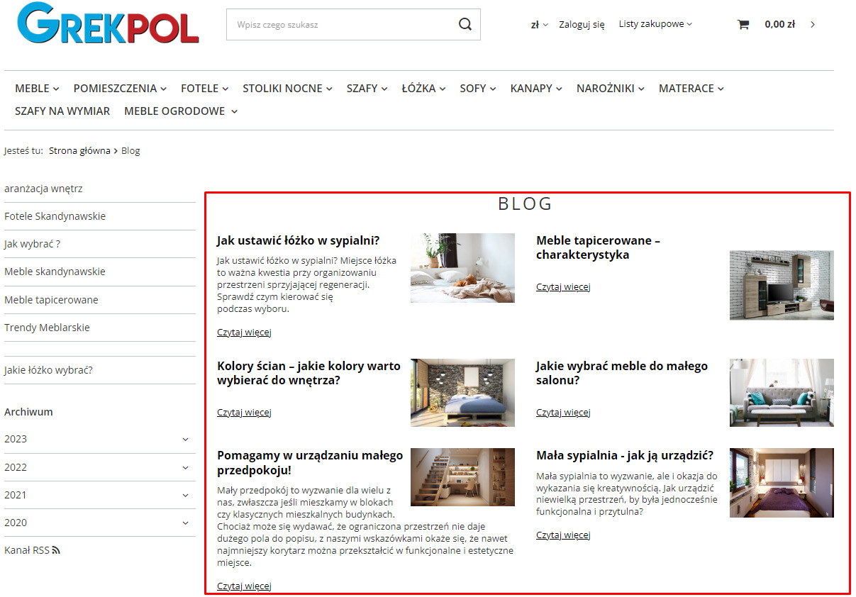 Zdj 8. Blog meblowy Grekpol.