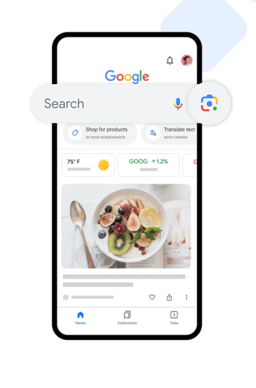 Zdj 7. Wizualne wyszukiwanie w Google za pomocą Google Lens.