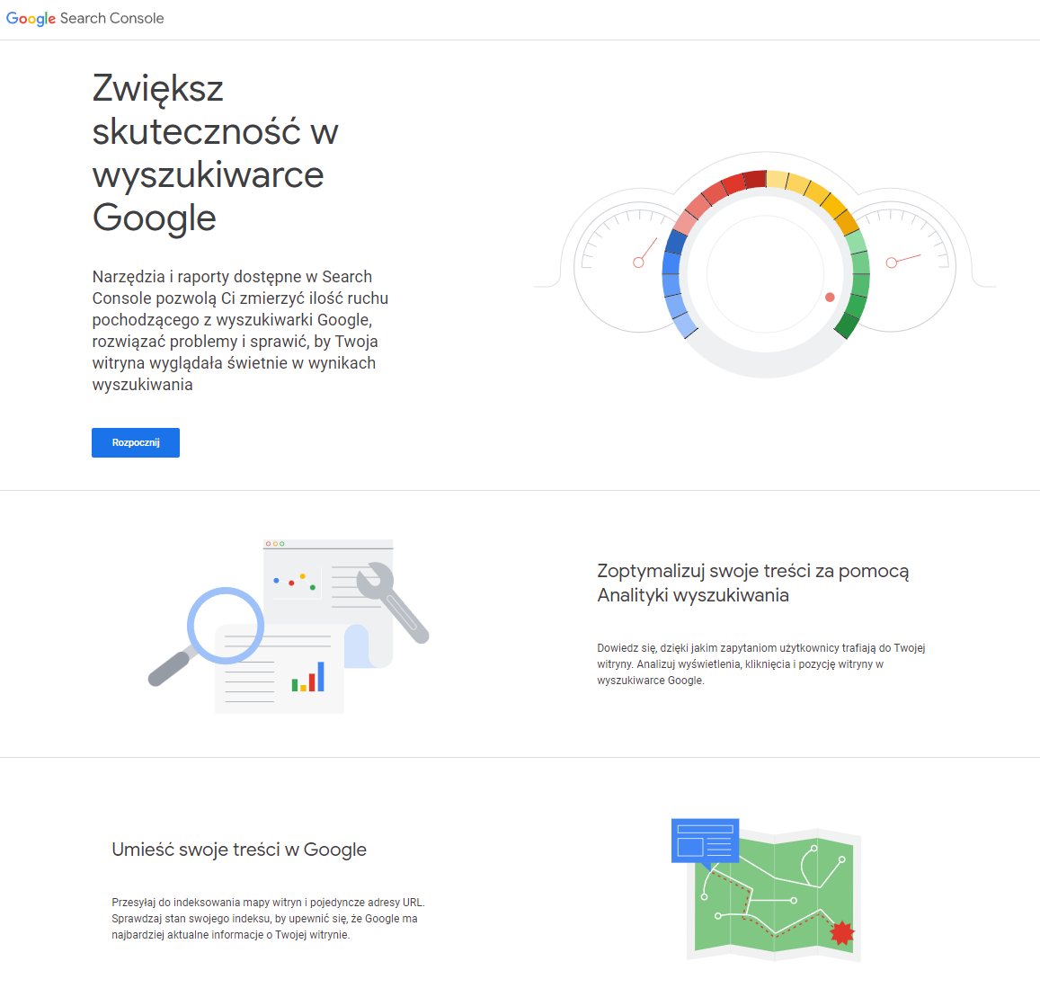 Google Search Console (darmowe)