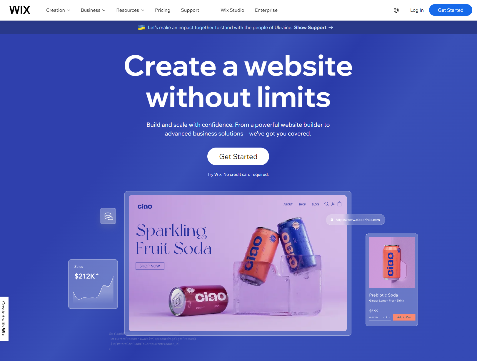 Zdj 2. Wix.Źródło: pl.wix.com