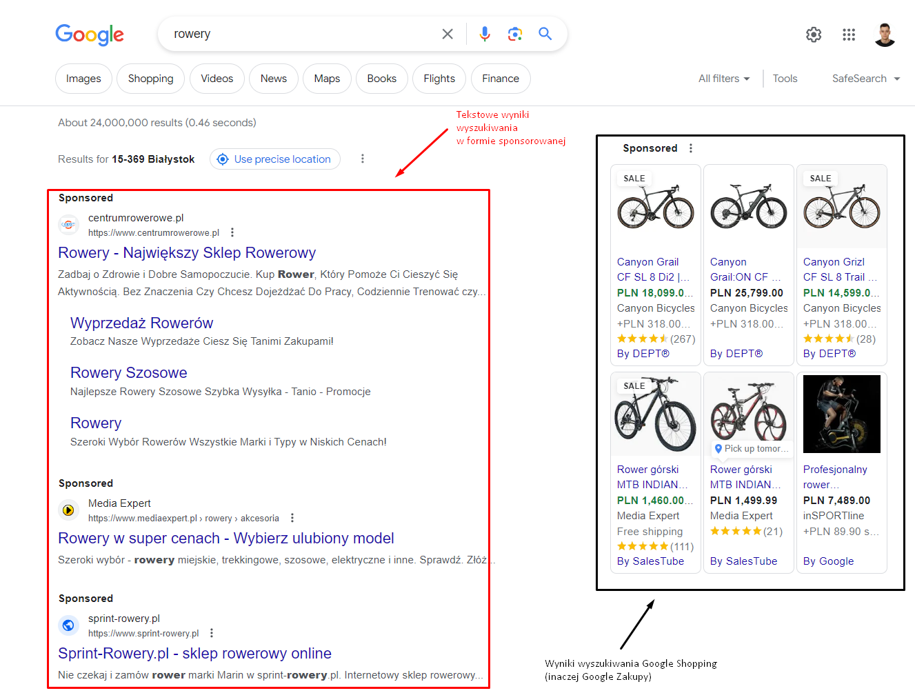 Zdj 4. Kampanie reklamowe Google Ads pomocne w pozyskiwaniu leadów. Źródło: www.google.com