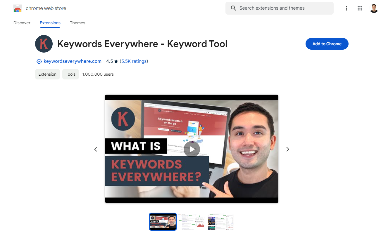 Keyword Tool